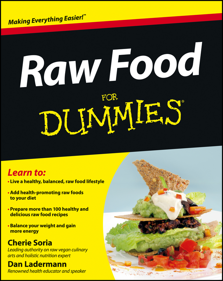 Raw Food For Dummies book cover