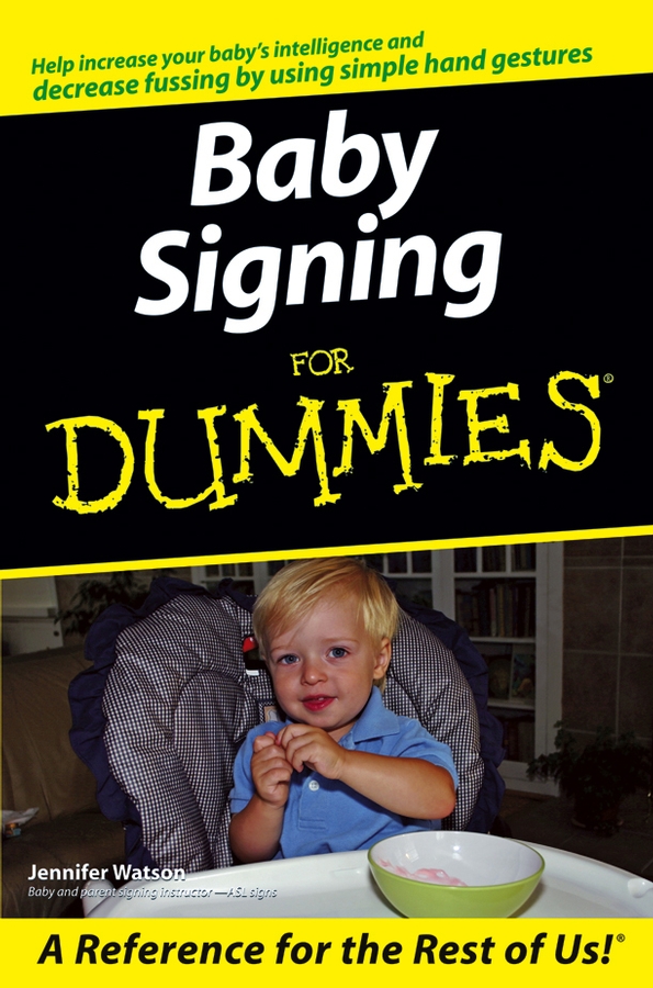 Baby Signing For Dummies book cover