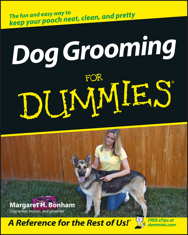 Dog Grooming For Dummies book cover