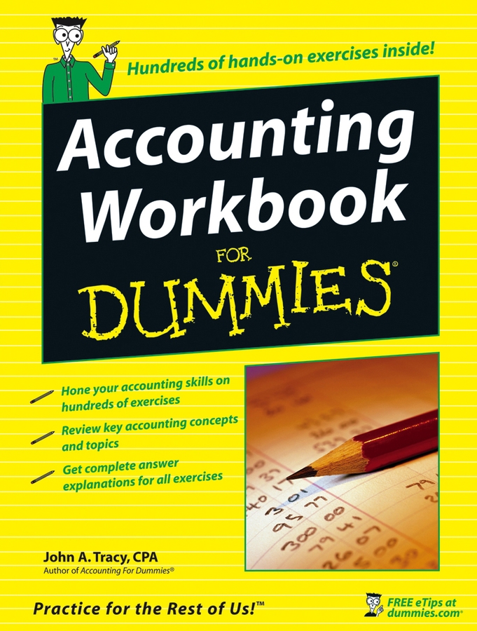 Accounting Workbook For Dummies book cover
