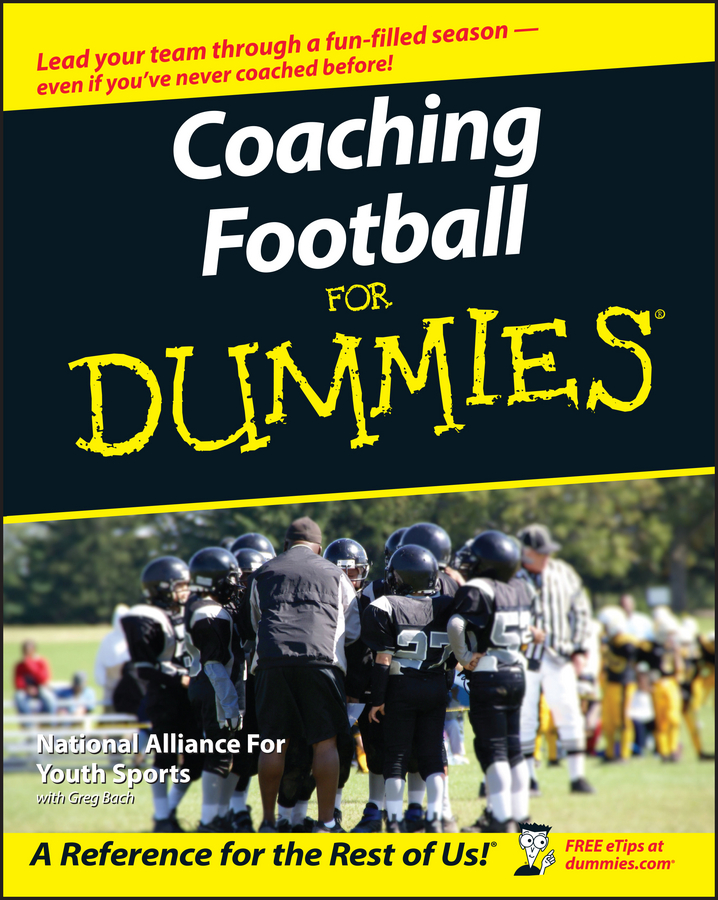 Coaching Football For Dummies book cover