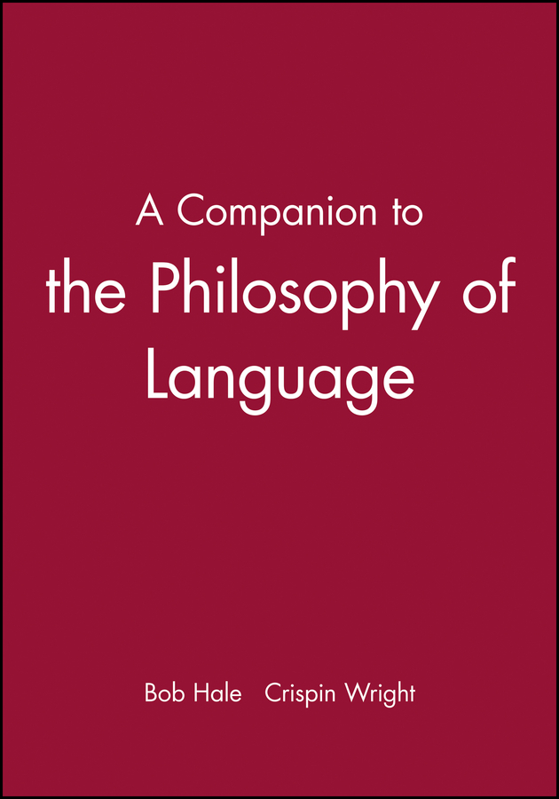 Picture of A Companion to the Philosophy of Language