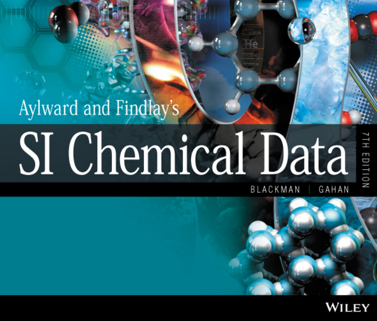 Picture of Aylward and Findlay's SI Chemical Data