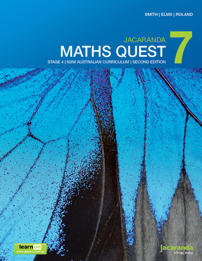 Picture of Jacaranda Maths Quest 7 Stage 4 NSW Australian curriculum 2e learnON & Print