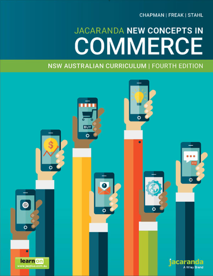 Picture of Jacaranda New Concepts in Commerce New South Wales Australian curriculum 4E learnON & print