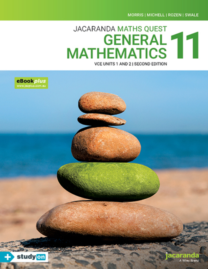 Picture of Jacaranda Maths Quest 11 General Mathematics VCE Units 1&2 2e eBookPLUS & Print + StudyON VCE General Mathematics Units 1&2 (Book Code)