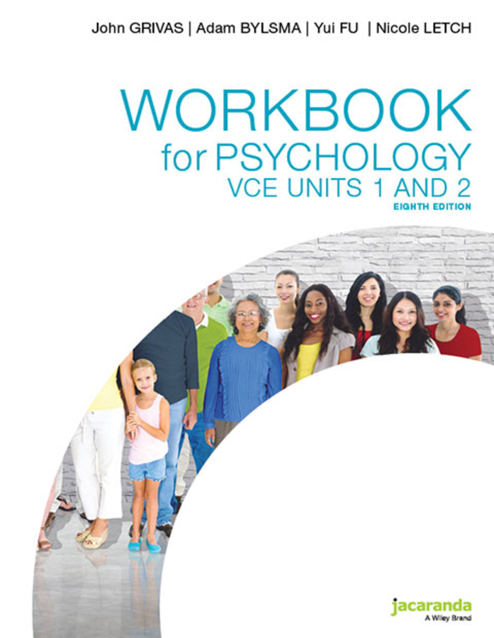 Picture of Workbook for Psychology VCE Units 1 and 2 8e