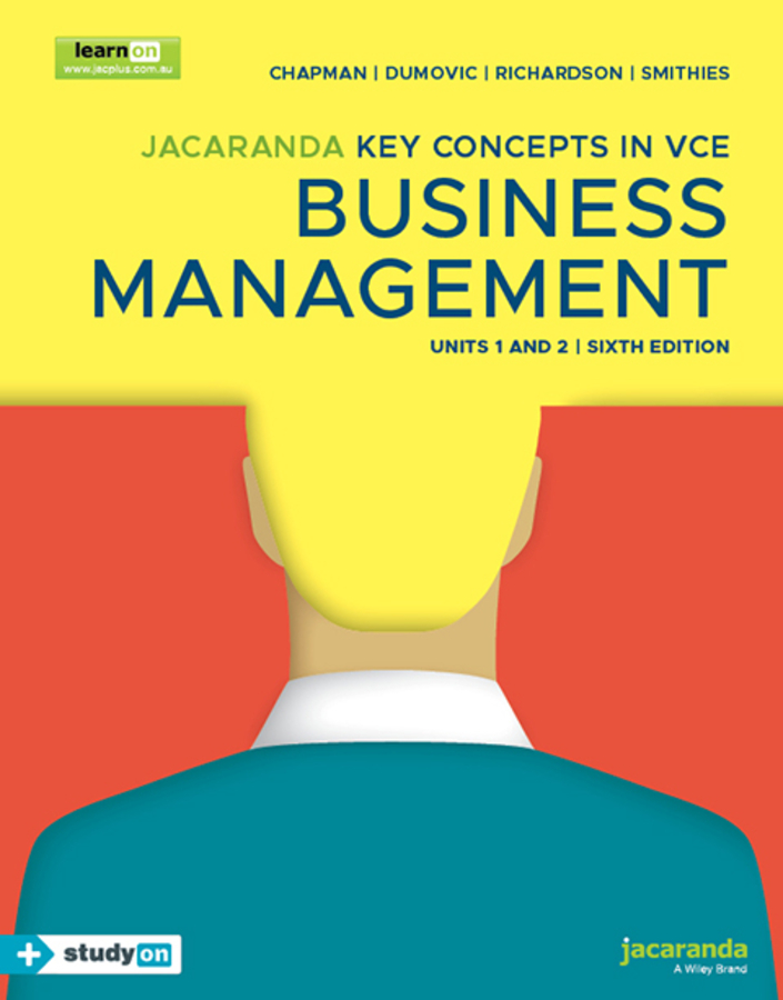Picture of Jacaranda Key Concepts in VCE Business Management Units 1&2