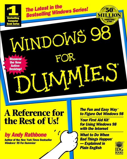 Windows 98 For Dummies book cover