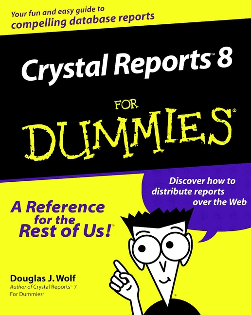 Crystal Reports 8 For Dummies book cover