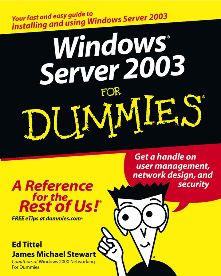 Windows Server 2003 For Dummies book cover
