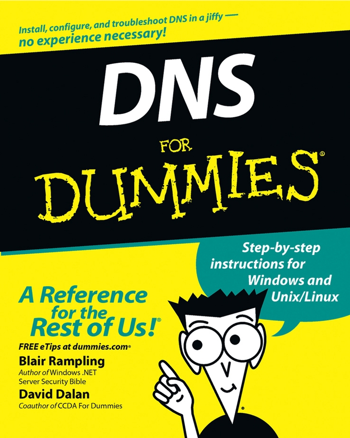 DNS For Dummies book cover