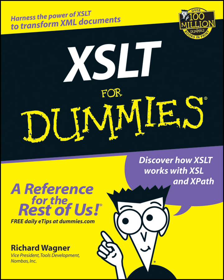 XSLT For Dummies book cover
