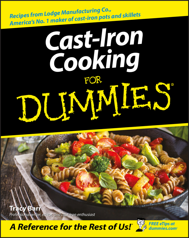 Cast Iron Cooking For Dummies book cover