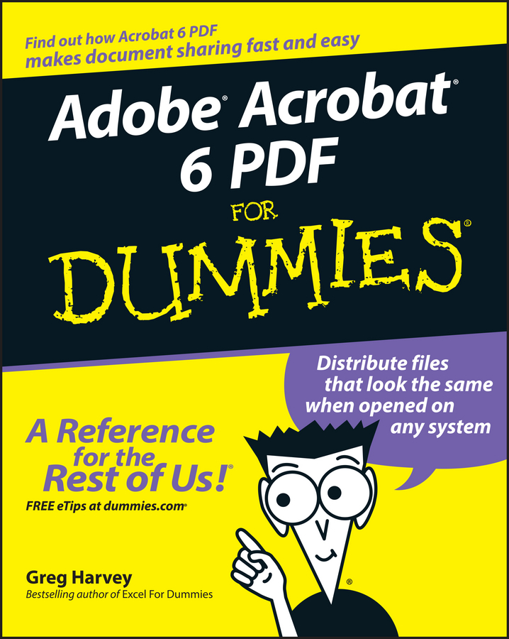 Adobe Acrobat 6 PDF For Dummies book cover
