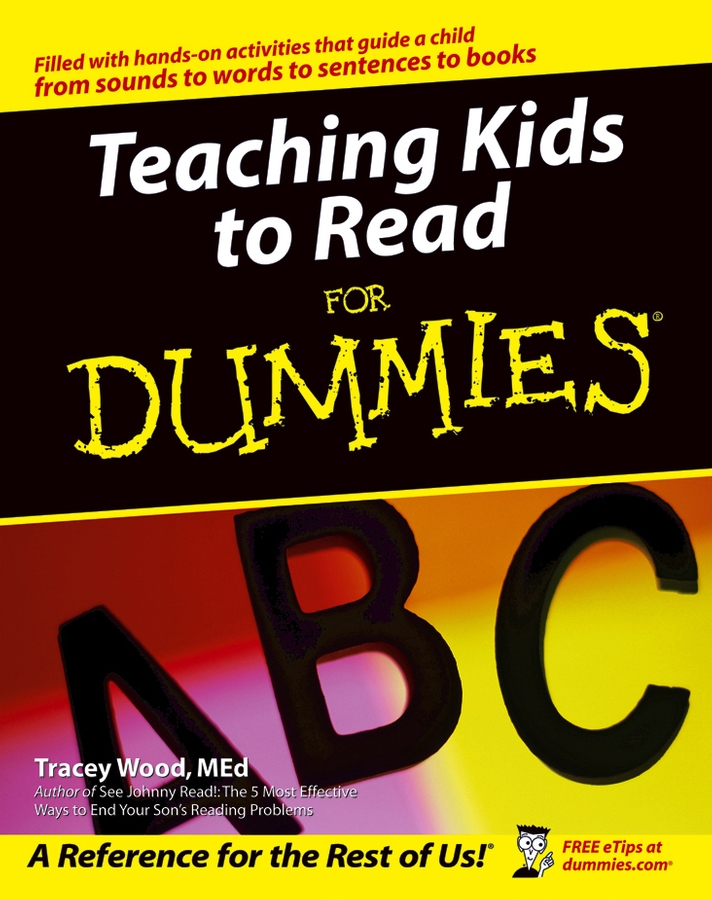 Teaching Kids to Read For Dummies book cover