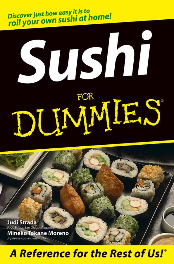 Sushi For Dummies book cover
