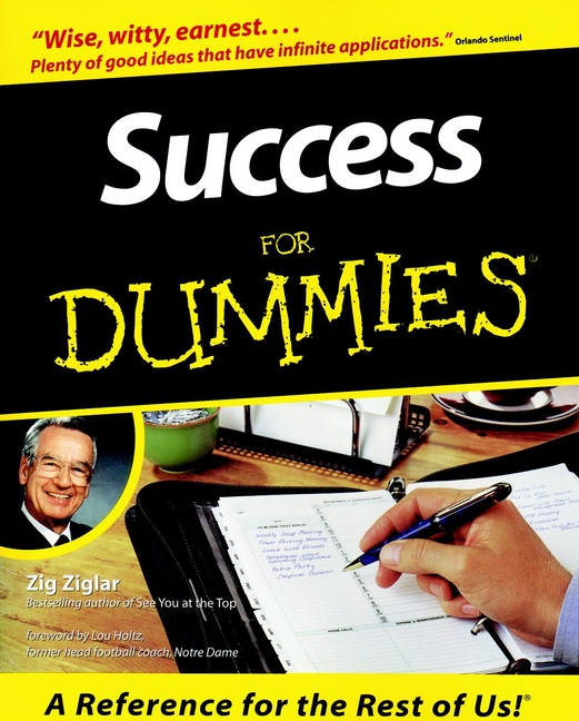 Success For Dummies book cover
