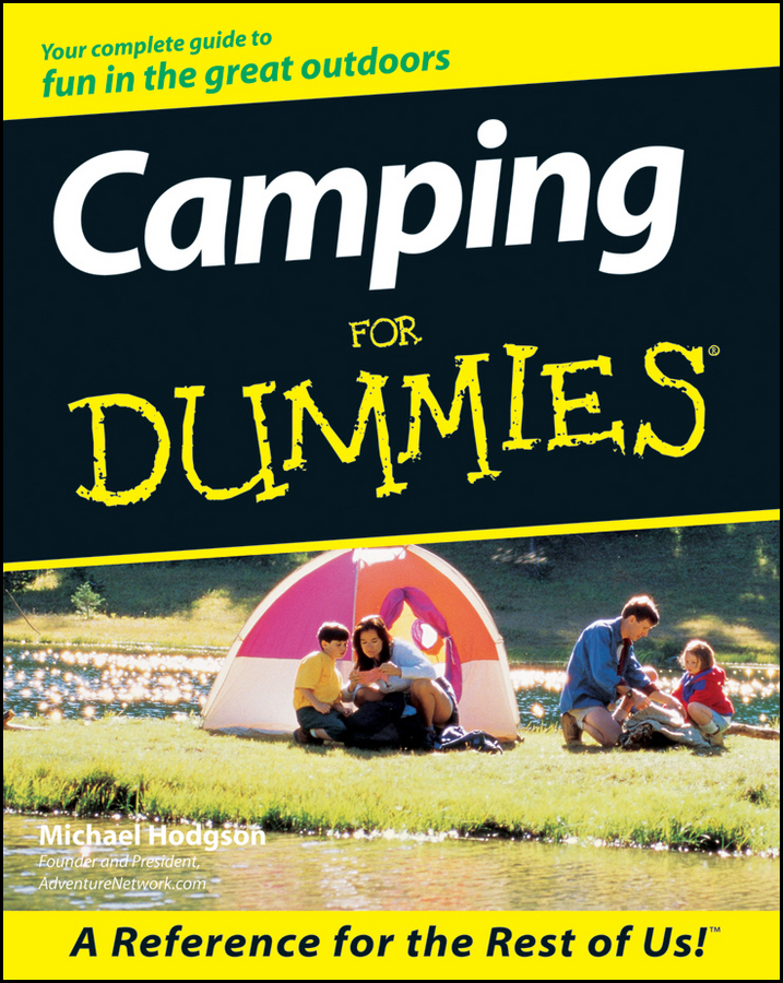 Camping For Dummies book cover