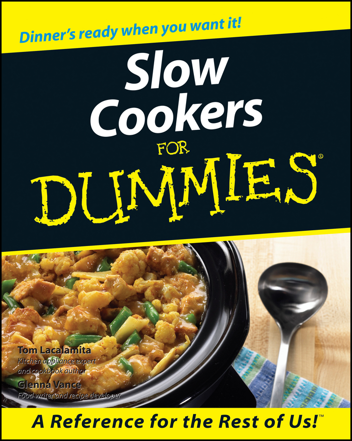 Slow Cookers For Dummies book cover