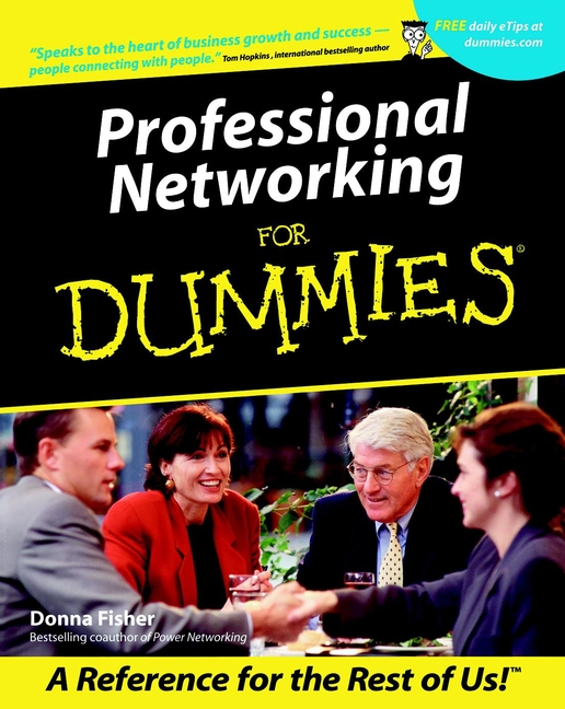 Professional Networking For Dummies book cover