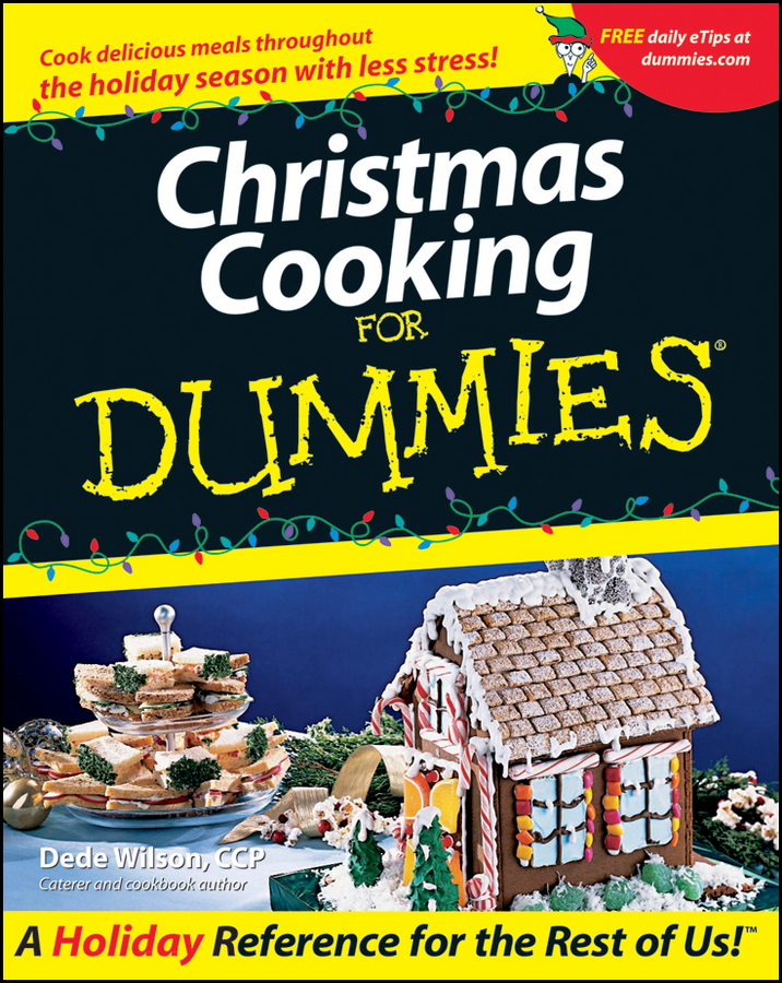 Christmas Cooking For Dummies book cover