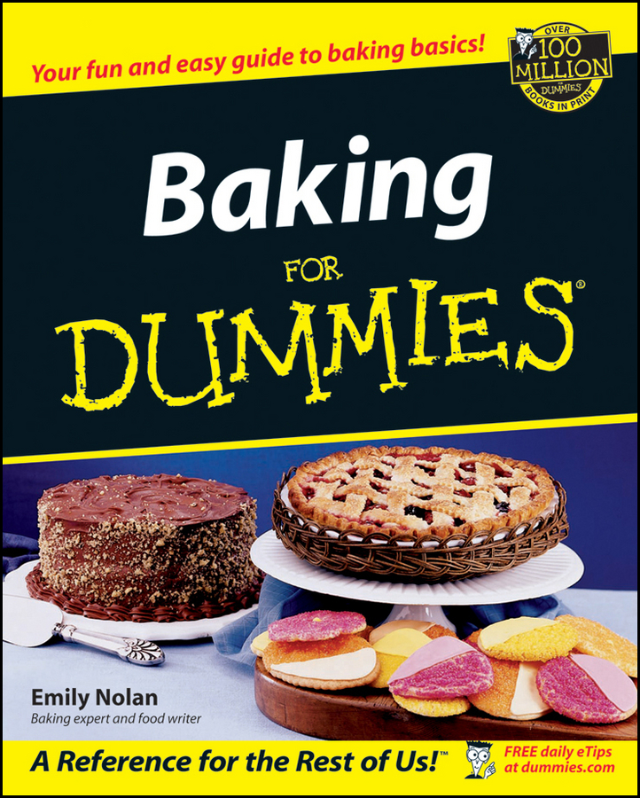 Baking For Dummies book cover