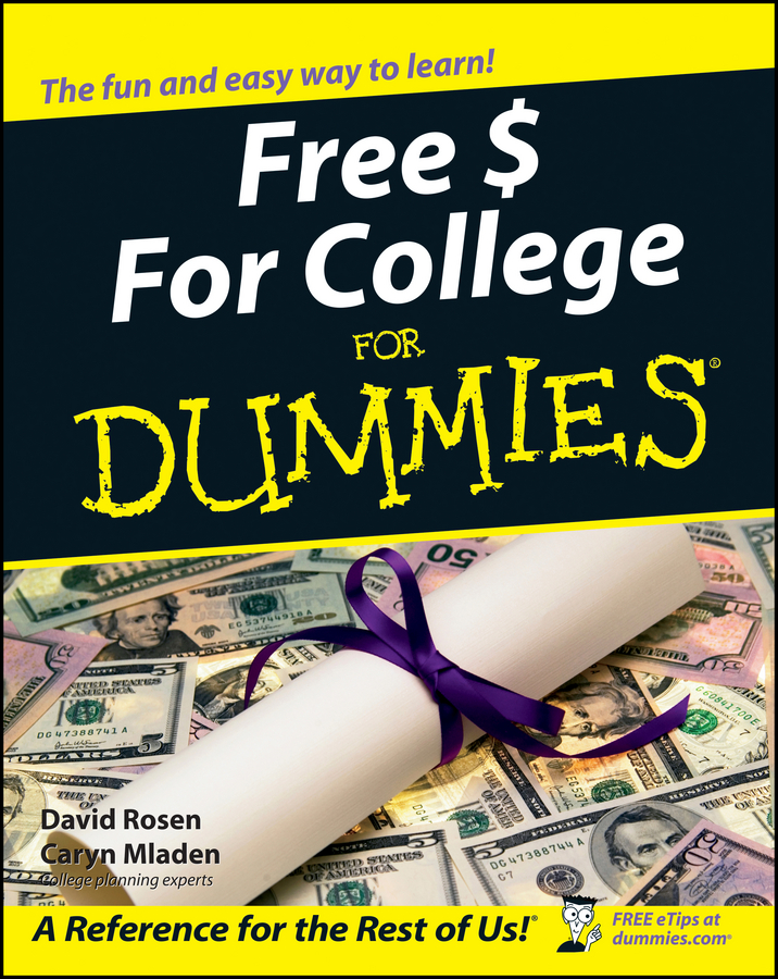 Free $ For College For Dummies book cover