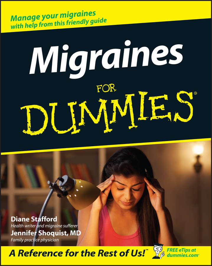 Migraines For Dummies book cover