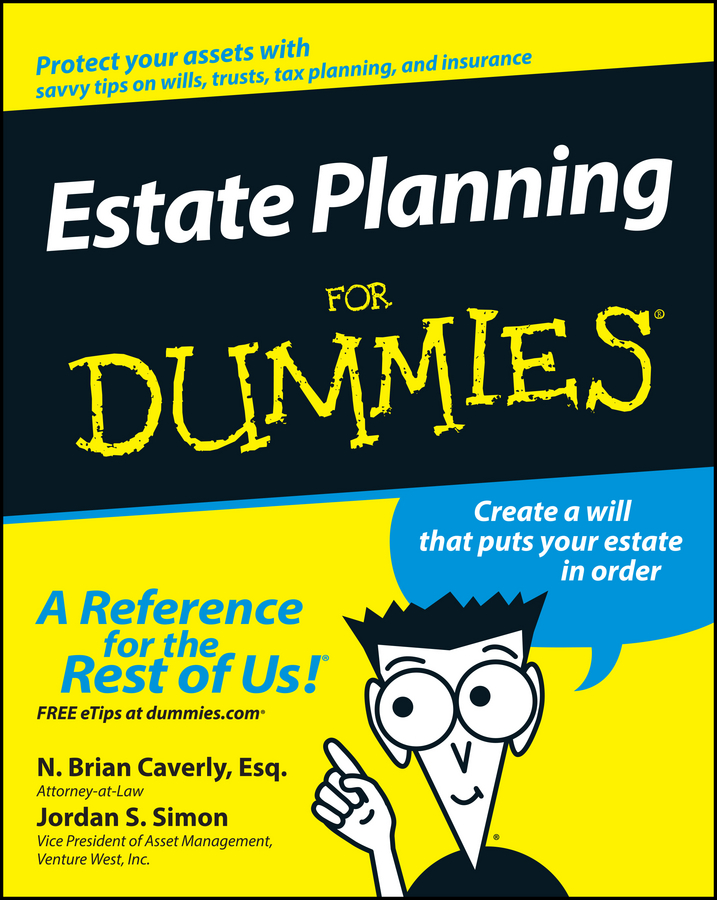 Estate Planning For Dummies book cover