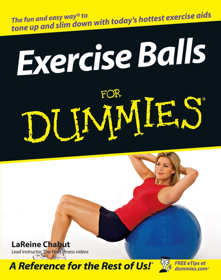 Exercise Balls For Dummies book cover
