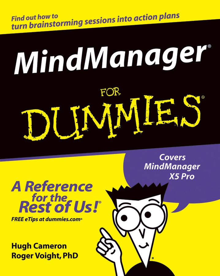 MindManager For Dummies book cover