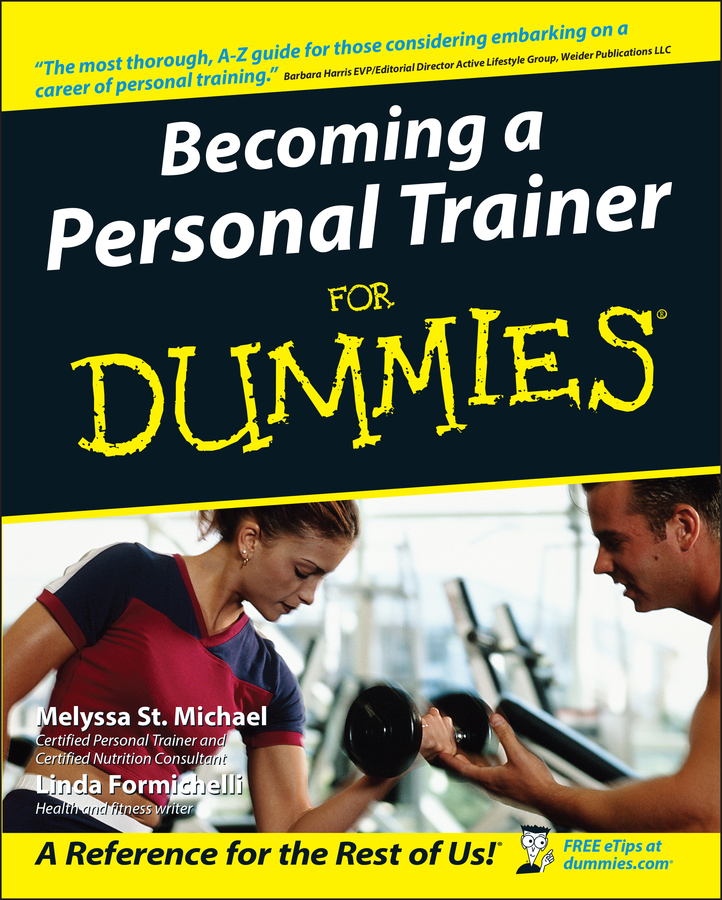 Becoming a Personal Trainer For Dummies book cover