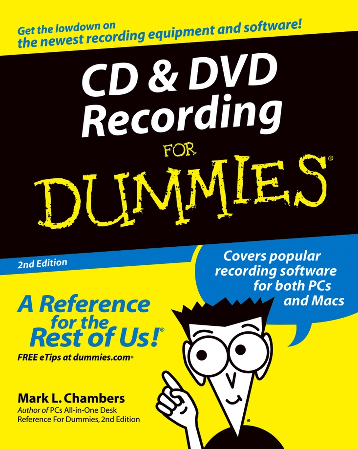 CD and DVD Recording For Dummies, 2nd Edition book cover