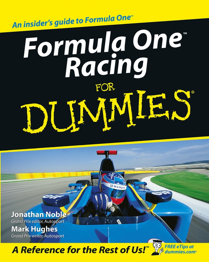 Formula One Racing For Dummies book cover