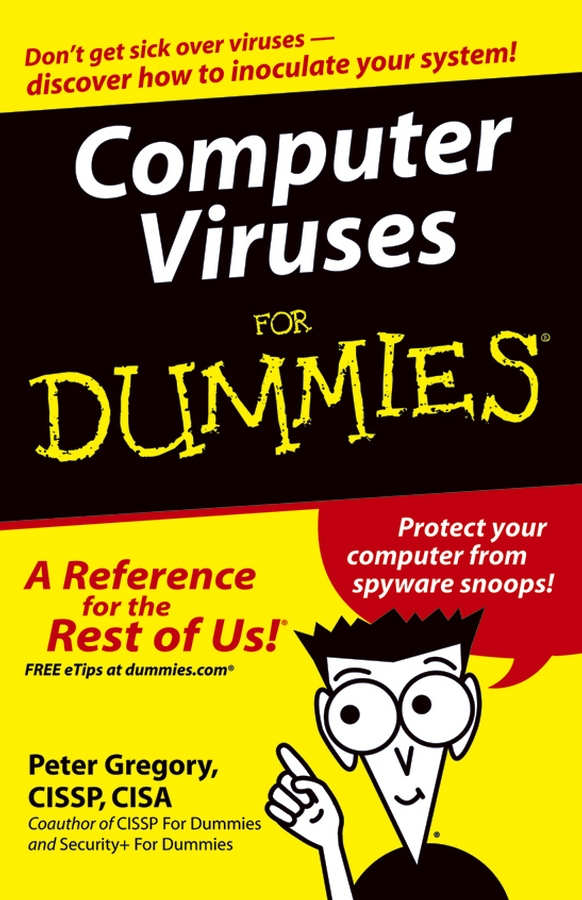 Computer Viruses For Dummies book cover