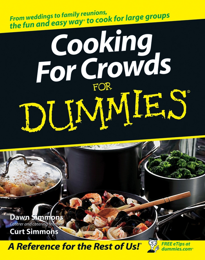 Cooking For Crowds For Dummies book cover