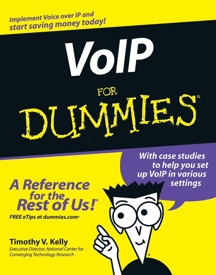 VoIP For Dummies book cover