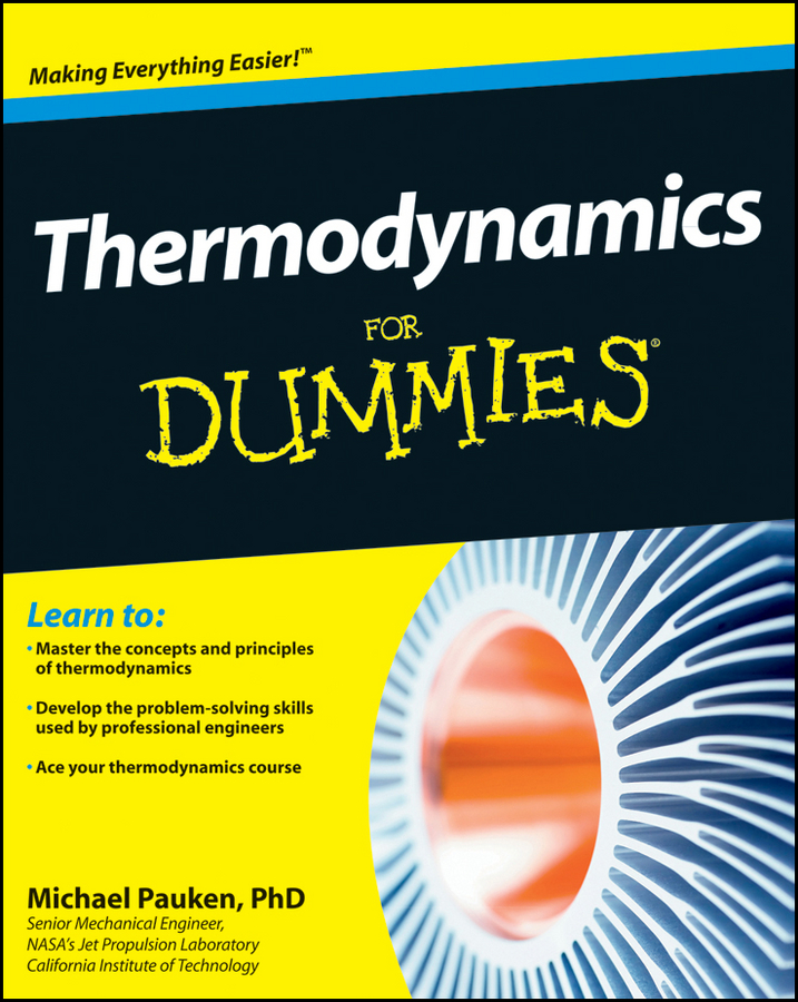 Thermodynamics For Dummies book cover