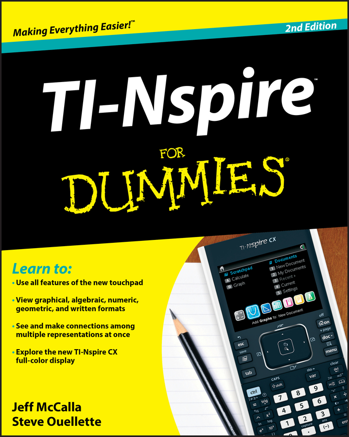TI-Nspire For Dummies book cover
