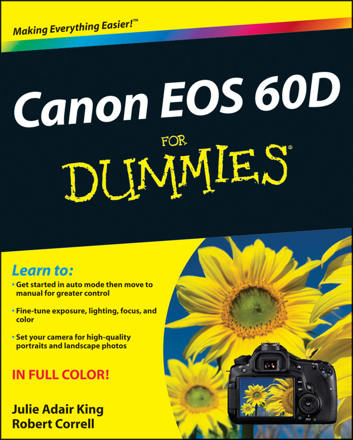 Canon EOS 60D For Dummies book cover