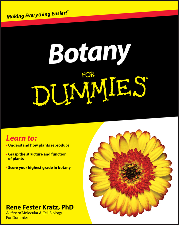 Botany For Dummies book cover