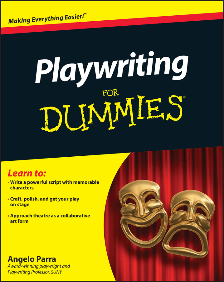 Playwriting For Dummies book cover