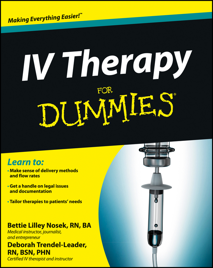 IV Therapy For Dummies book cover