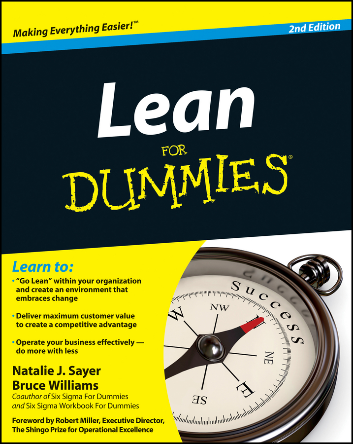 Lean For Dummies book cover