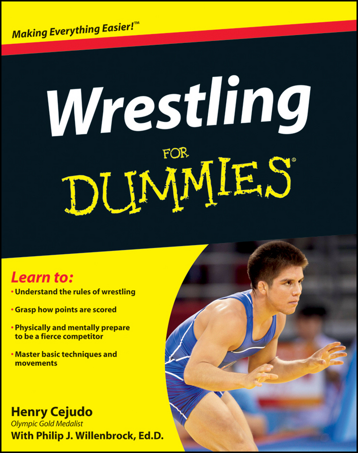 Wrestling For Dummies book cover