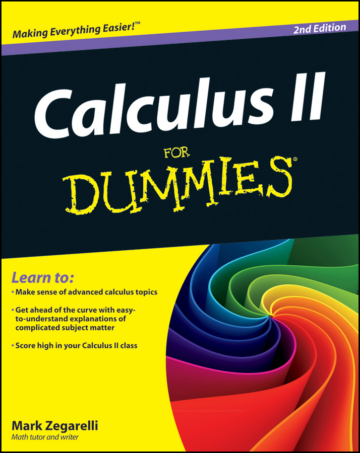 Calculus II For Dummies book cover