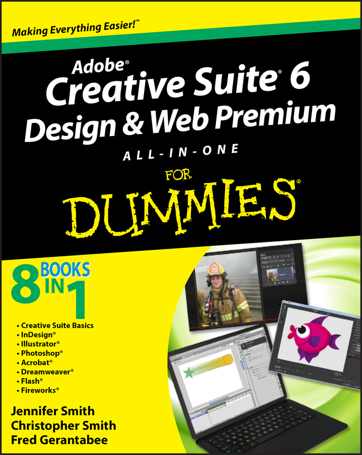 Adobe Creative Suite 6 Design and Web Premium All-in-One For Dummies book cover