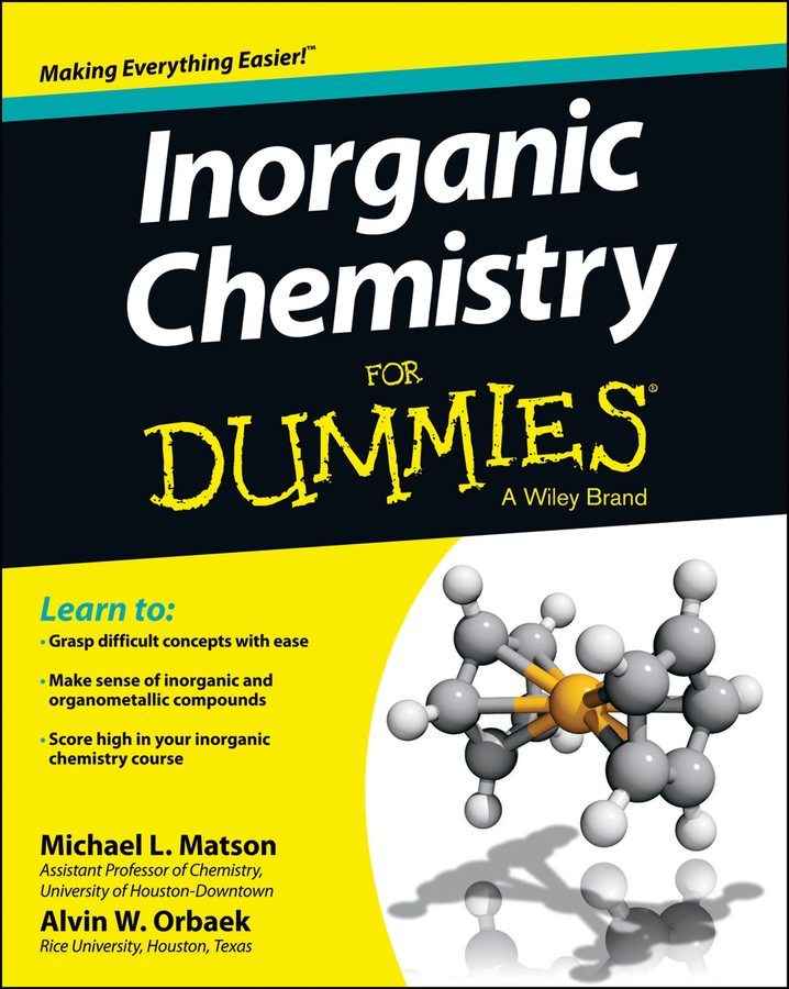 Inorganic Chemistry For Dummies book cover