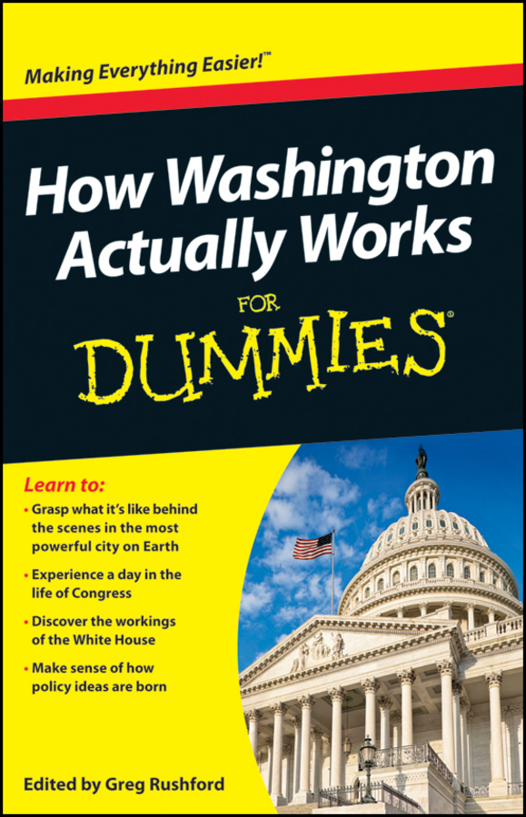How Washington Actually Works For Dummies book cover